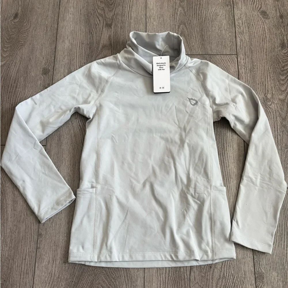 Baleaf Light Gray Long Sleeve Pullover